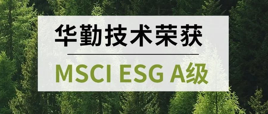 国际认可 首评获A｜大小球盘口分析
荣获MSCI ESG A级权威肯定